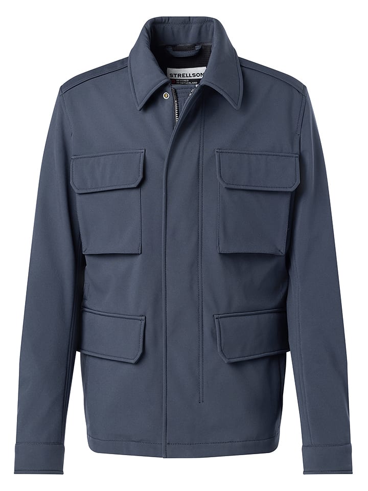 Strellson Kurtka przejściowa w kolorze granatowym rozmiar: 50