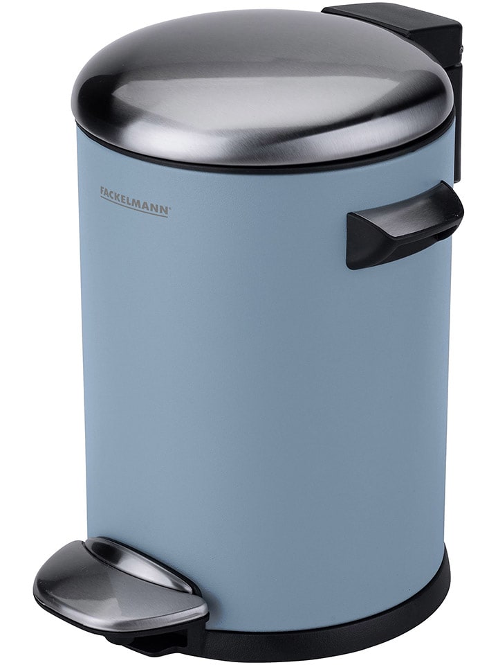 Fackelmann Kosz "Paris" w kolorze niebieskim na śmieci - 3 l rozmiar: onesize