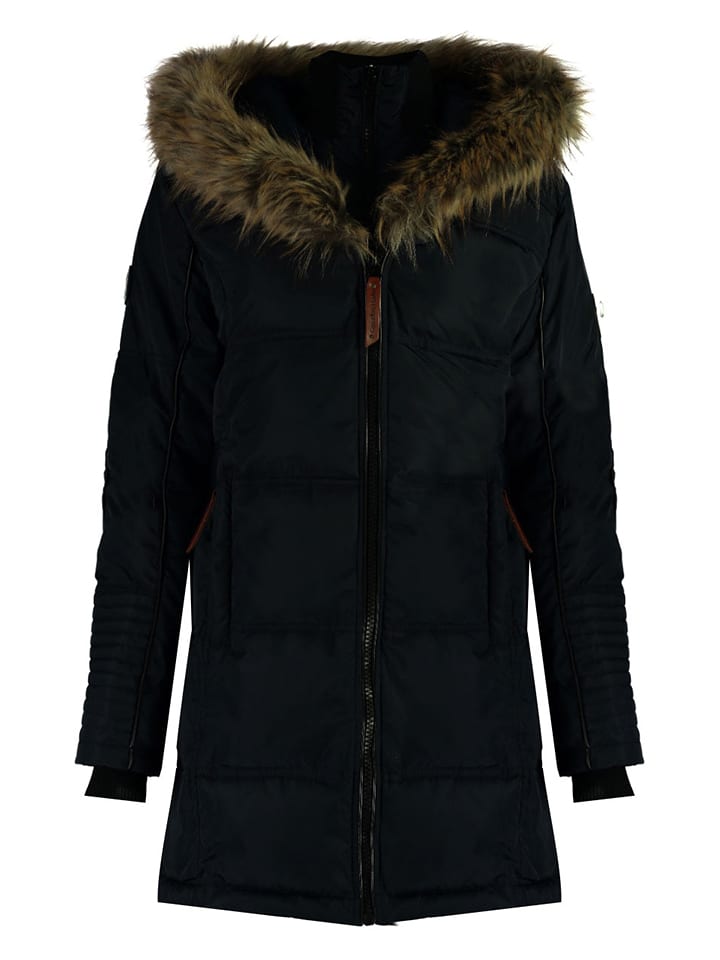 Canadian Peak Parka "Beauty" w kolorze czarnym rozmiar: XL