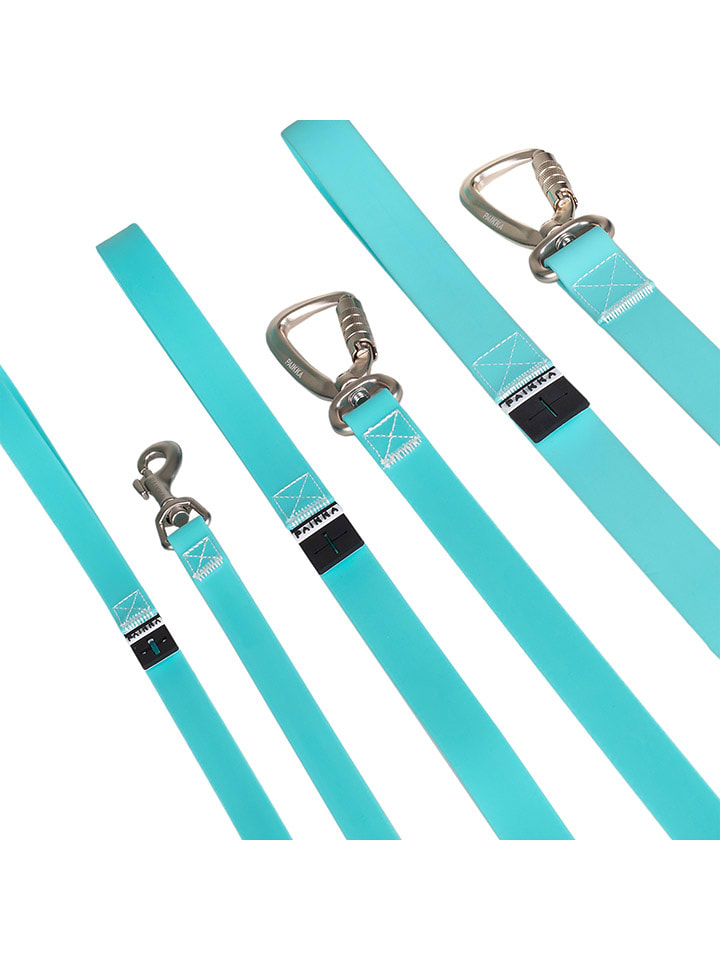 Paikka Smycz "Glow" w kolorze turkusowym dla psa rozmiar: 1,5x180 cm