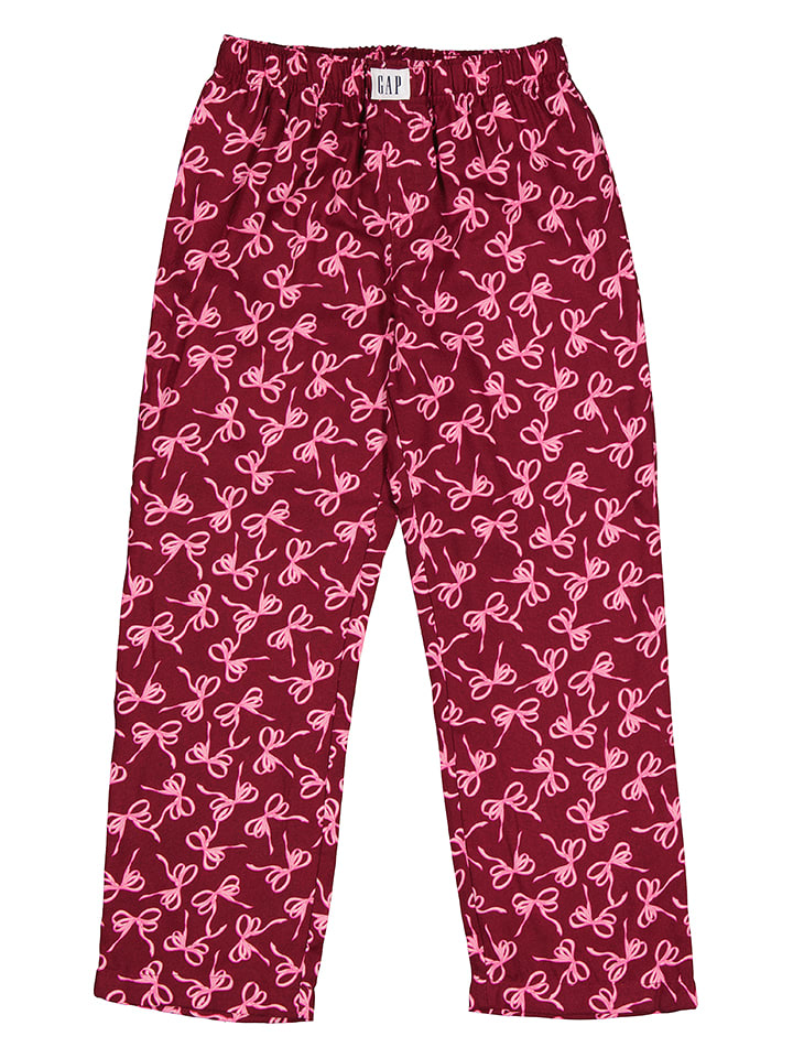 GAP Spodnie w kolorze czerwono-jasnoróżowym rozmiar: 152