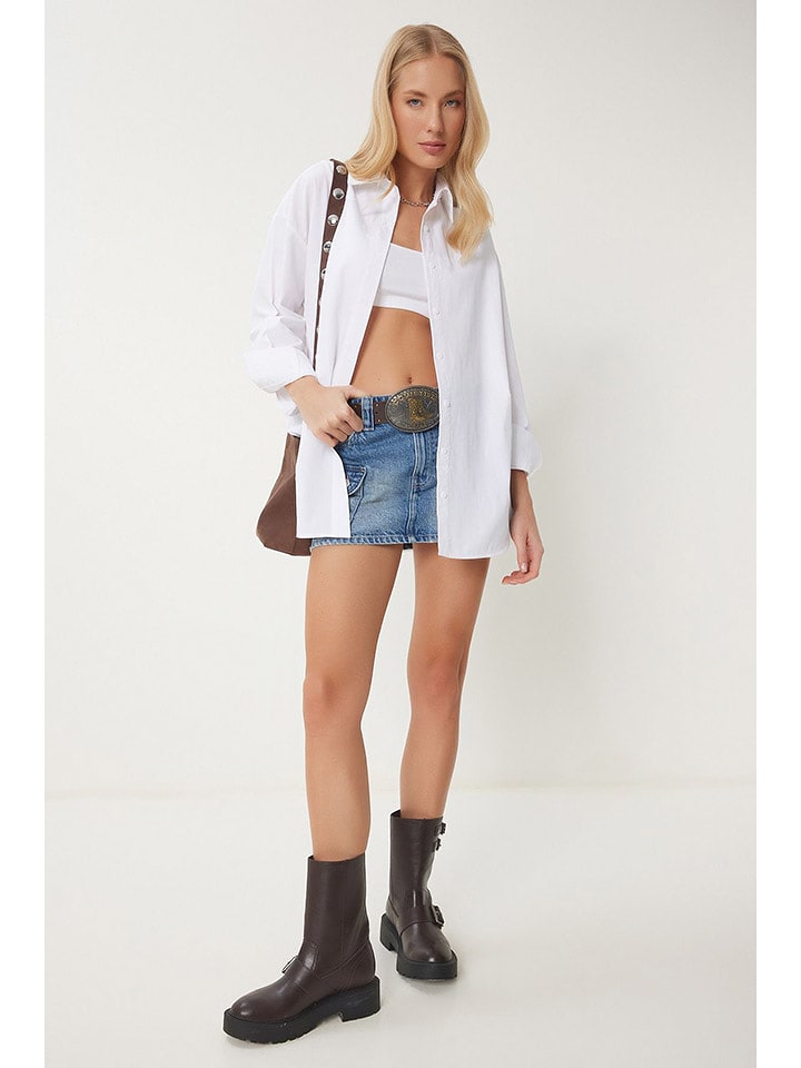 Happiness Istanbul Bluzka w kolorze białym rozmiar: 36