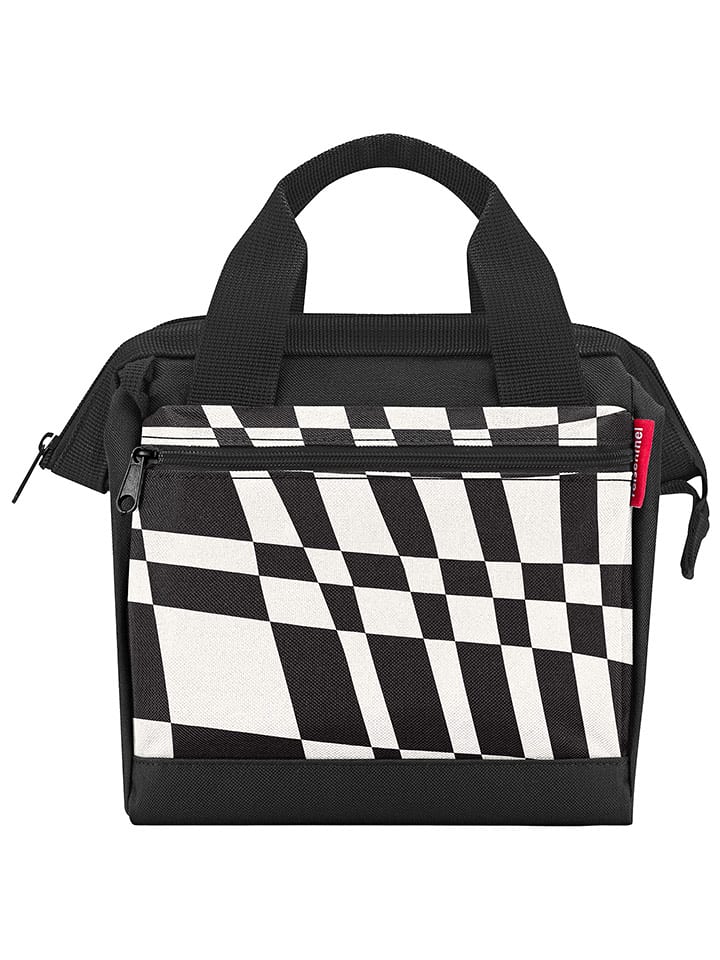 Reisenthel Torebka "Allrounder" w kolorze czarno-białym - 22 x 24 x 13 cm rozmiar: onesize