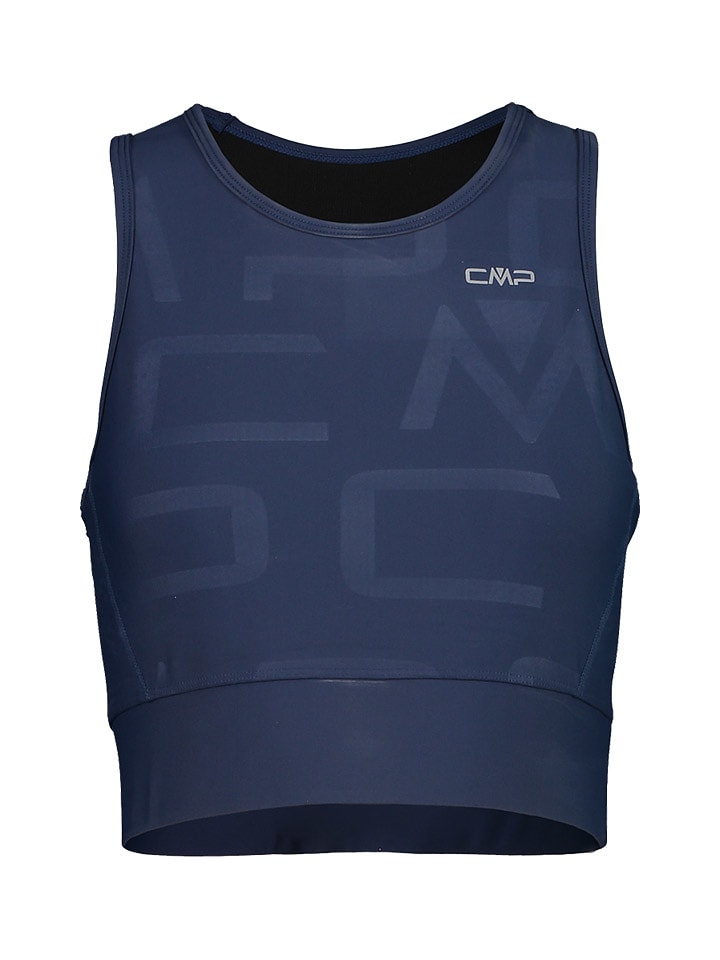 cmp Top funkcyjny w kolorze granatowym ze wzorem rozmiar: 34