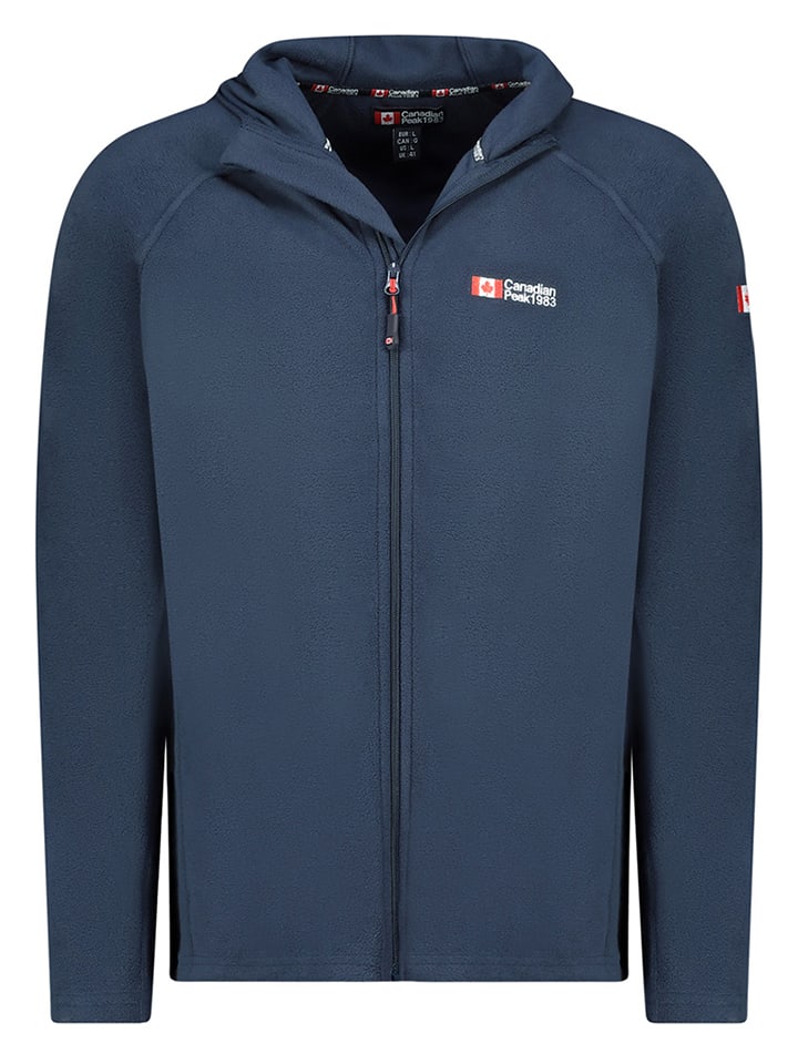 Canadian Peak Kurtka polarowa "Tugoodeak" w kolorze niebieskim rozmiar: 140