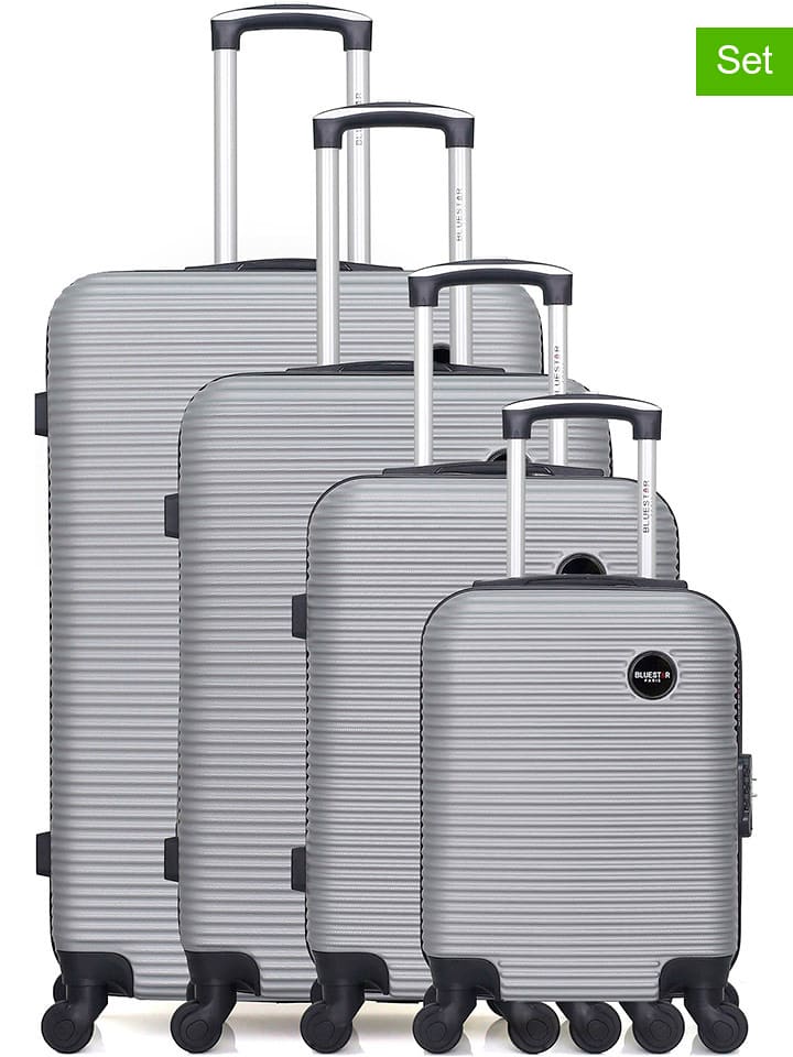 BlueStar 4-częściowy zestaw "London" w kolorze szarym rozmiar: onesize