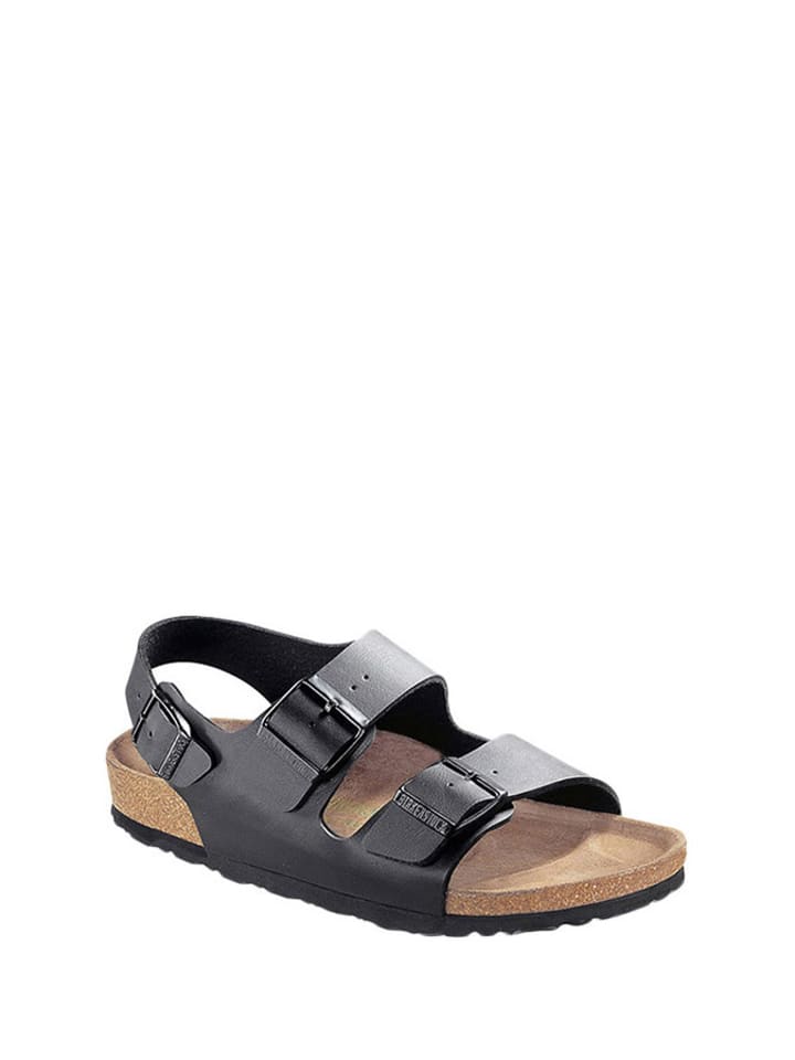 Birkenstock Sandały "Milano" w kolorze czarnym rozmiar: 41