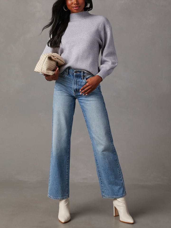 LA Angels Sweter w kolorze szarym rozmiar: M