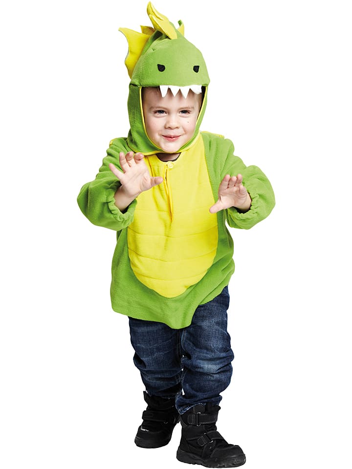 Rubie`s Koszulka kostiumowa w kolorze zielono-żółtym rozmiar: 116