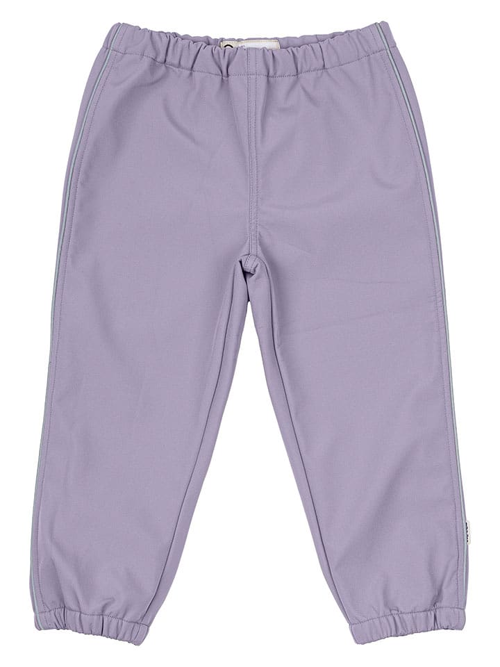 mikk-line Spodnie softshellowe w kolorze fioletowym rozmiar: 128