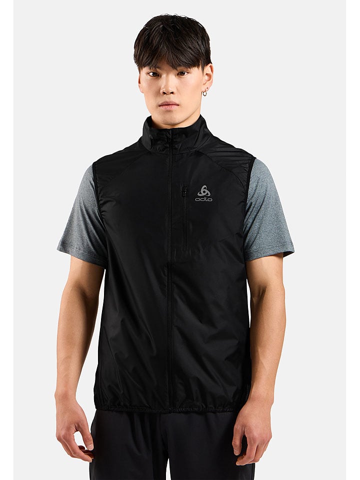 Odlo Kamizelka "Zeroweight" w kolorze czarnym do biegania rozmiar: L