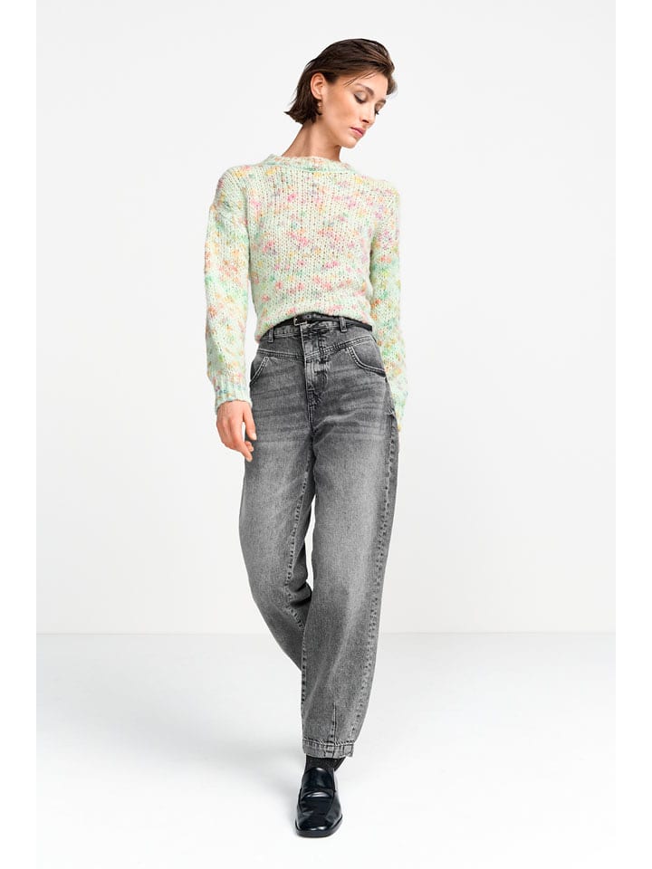 Rich & Royal Sweter w kolorze jasnozielonym rozmiar: M