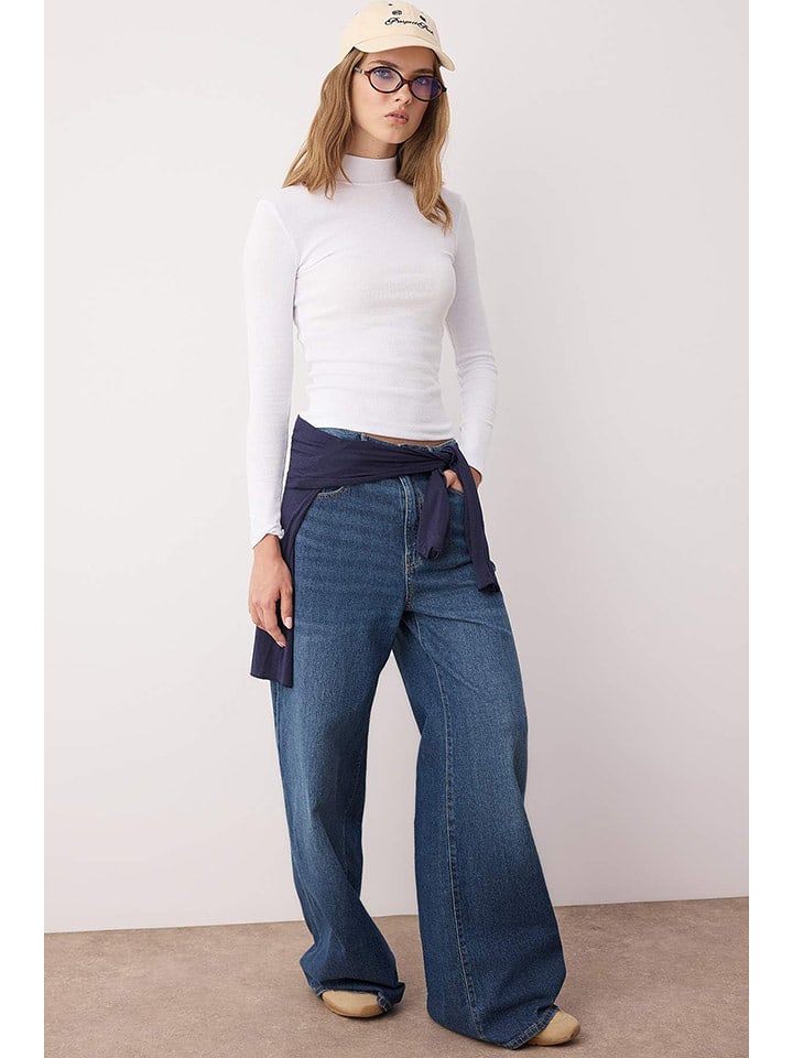 trendyol Koszulka w kolorze białym rozmiar: M