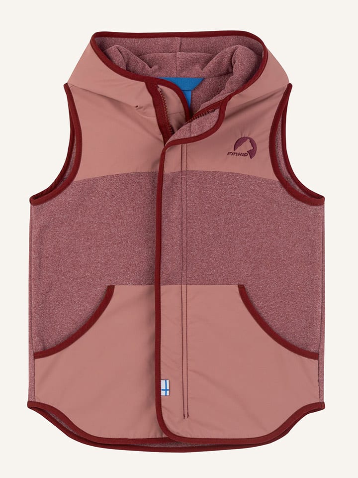 finkid Kamizelka polarowa "Onni" w kolorze jasnoróżowym rozmiar: 110/120