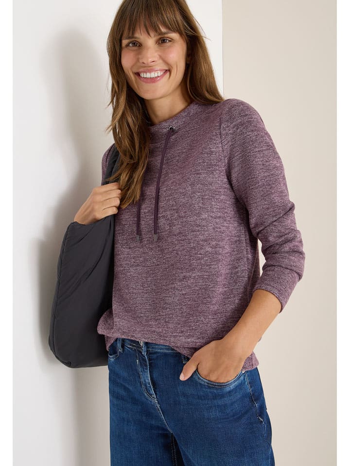 Cecil Bluza w kolorze fioletowym rozmiar: XL