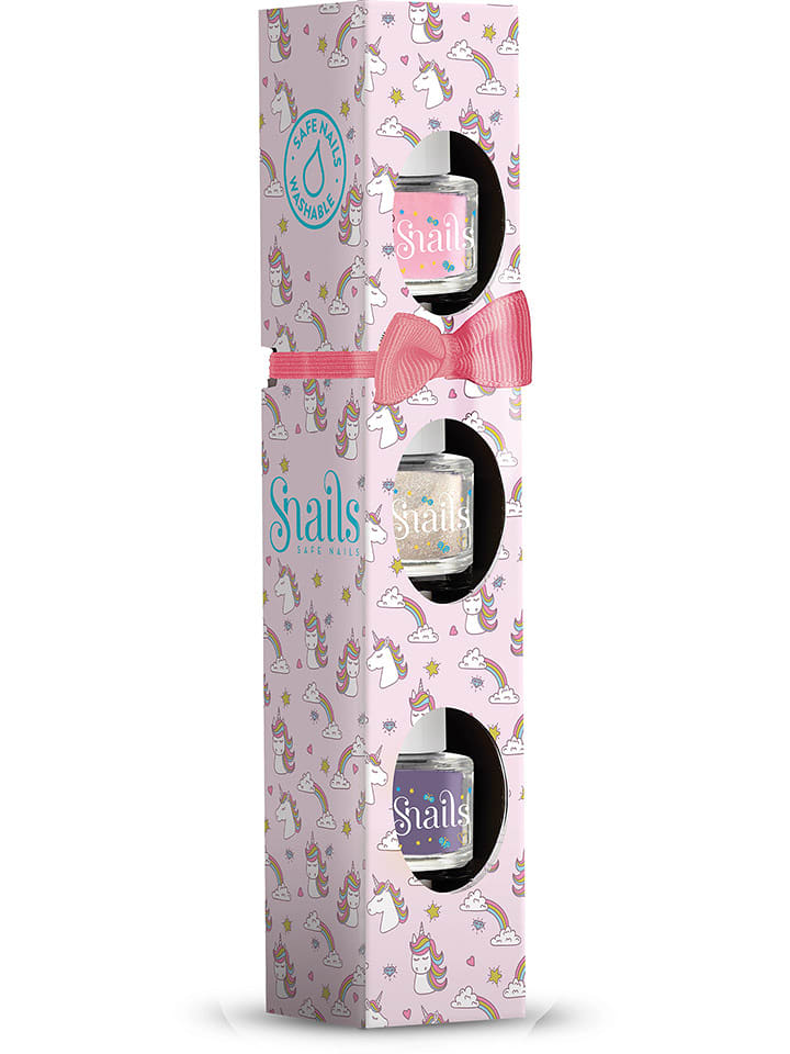 Snails Lakiery (3 szt.) do paznokci - 3+ rozmiar: onesize