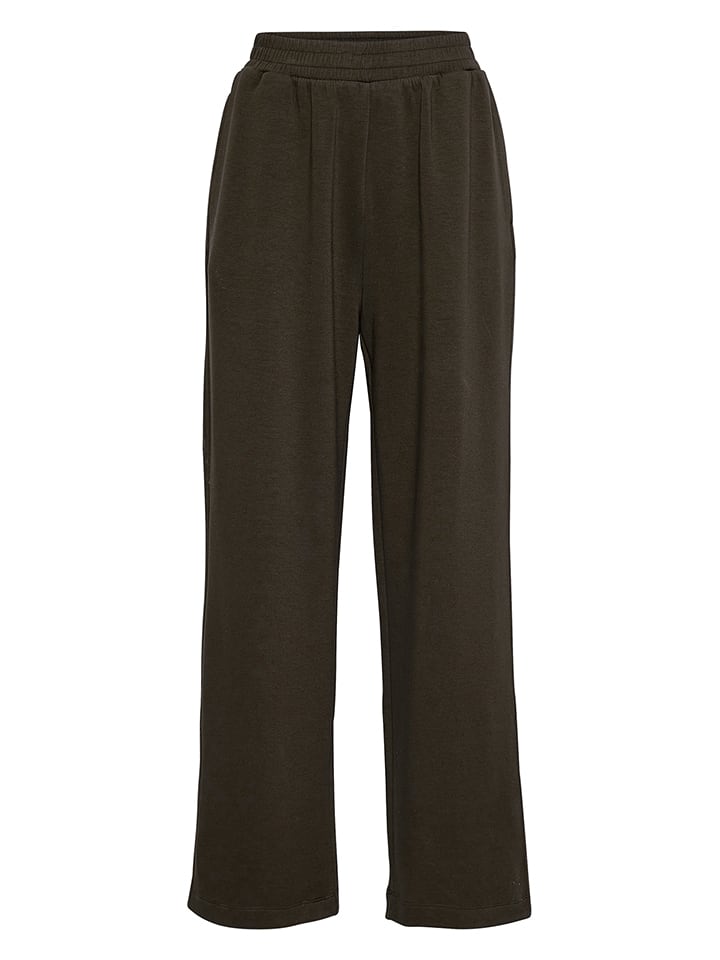 MOSS COPENHAGEN Spodnie w kolorze brązowym rozmiar: M/L