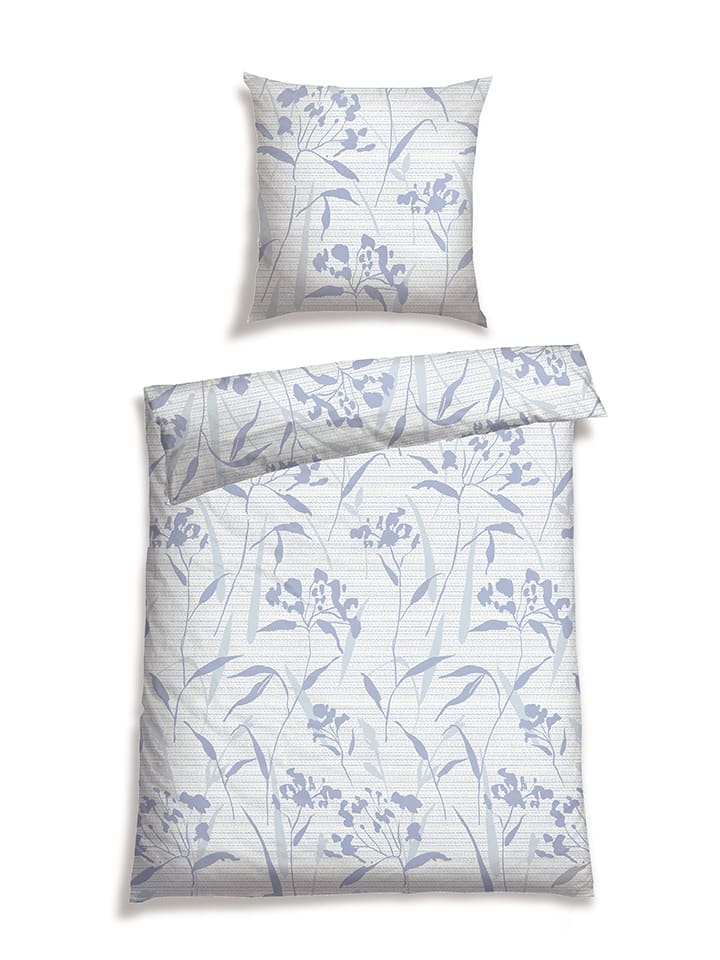 Schiesser Komplet pościeli renforcé "Miley" w kolorze błękitnym rozmiar: 135x200 cm