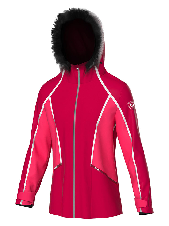 ROSSIGNOL Kurtka narciarska "Saluver" w kolorze różowym rozmiar: XL