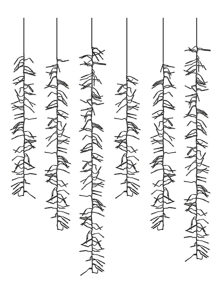 WellHome Łańcuch świetlny LED w kolorze ciepłej bieli - dł. 1000 cm rozmiar: onesize
