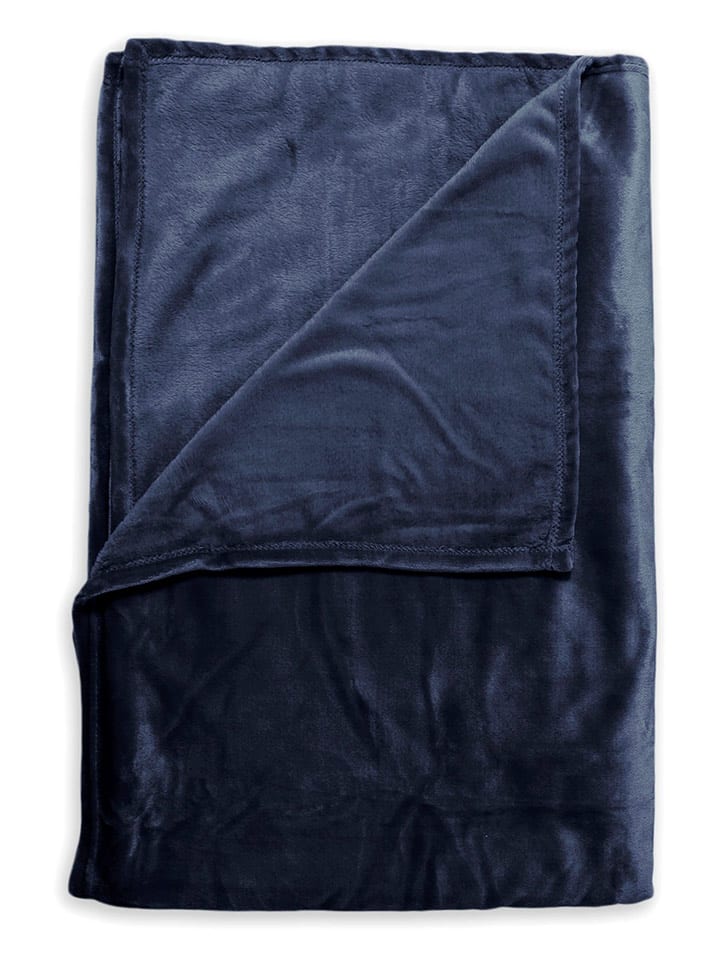 HNL Pled "Cara" w kolorze granatowym rozmiar: 140x200 cm