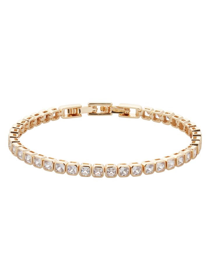 U.S. Polo Assn. Pozłacana bransoletka z kamieniami ozdobnymi rozmiar: onesize