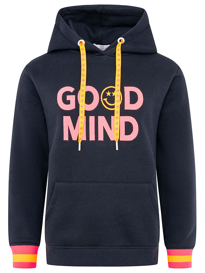 Zwillingsherz Bluza "Good Mind" w kolorze granatowym rozmiar: M