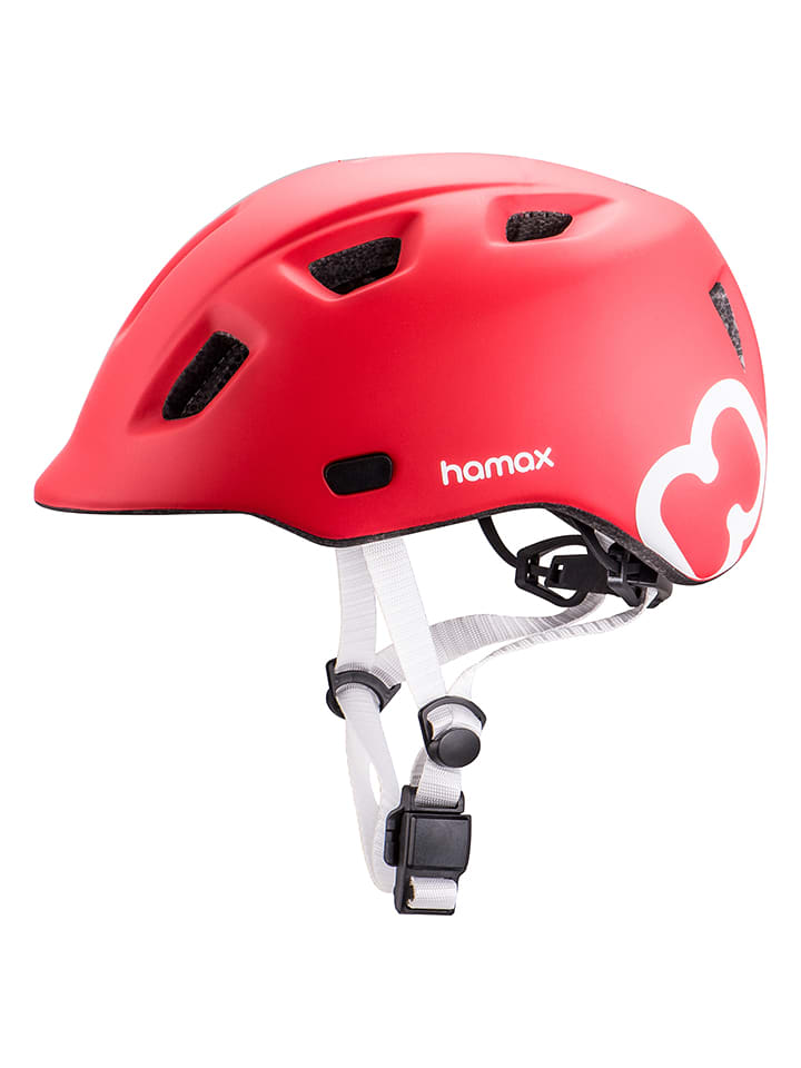 Hamax Kask rowerowy "Thundercap" w kolorze czerwonym rozmiar: 47-52 cm