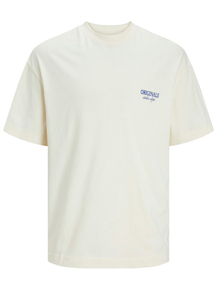 Jack & Jones Koszulka w kolorze kremowym rozmiar: XL