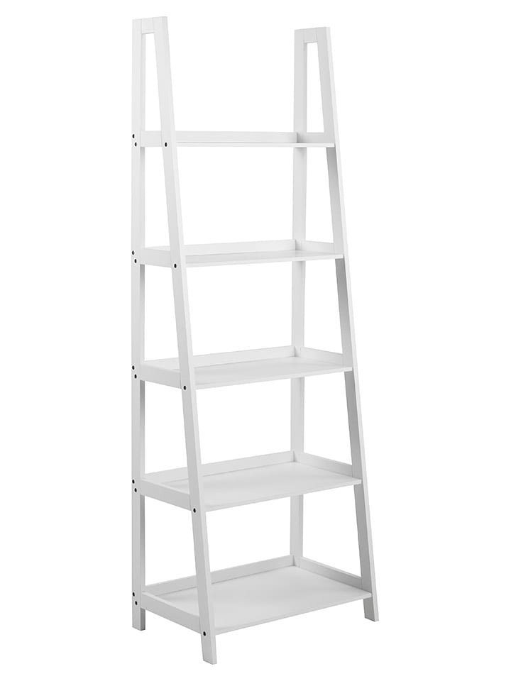 Actona Regał "Wally" w kolorze białym na książki - 63 x 180 x 40 cm rozmiar: onesize