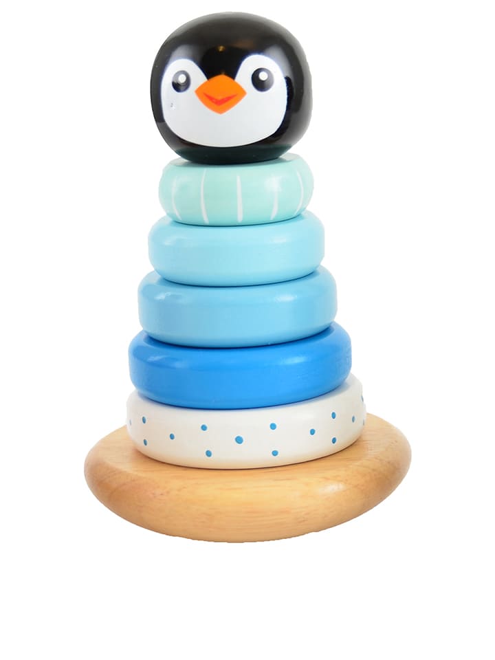 Magni Pingwin-piramidka w kolorze niebieskim - 2+ rozmiar: onesize