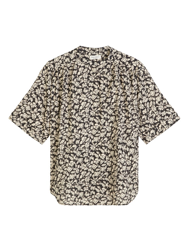 Marc O´Polo Bluzka w kolorze czarno-kremowym rozmiar: 38