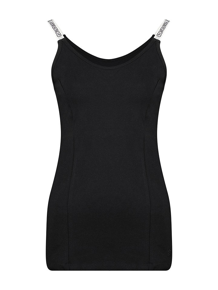 Geographical Norway Top "Jalice" w kolorze czarnym rozmiar: XL