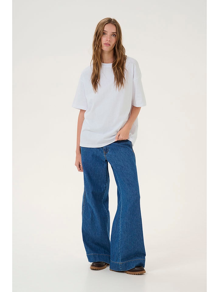 My Essential Wardrobe Koszulka w kolorze białym rozmiar: L