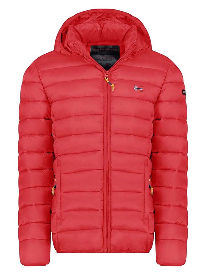 Geographical Norway Kurtka pikowana "Amigolor" w kolorze czerwonym rozmiar: L