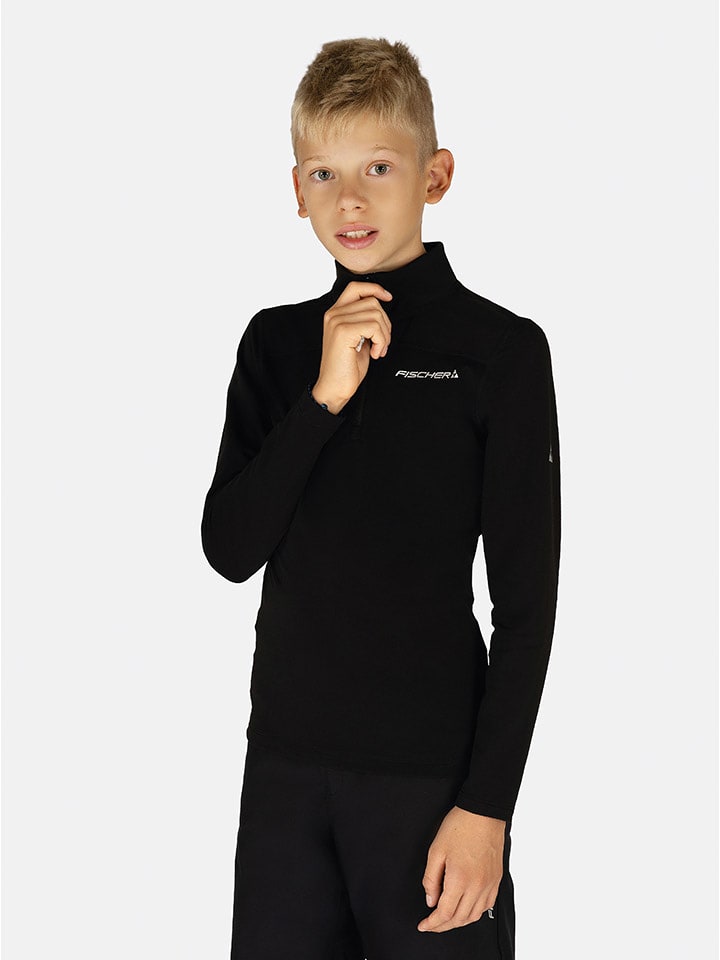 Fischer Koszulka funkcyjna w kolorze czarnym rozmiar: 116