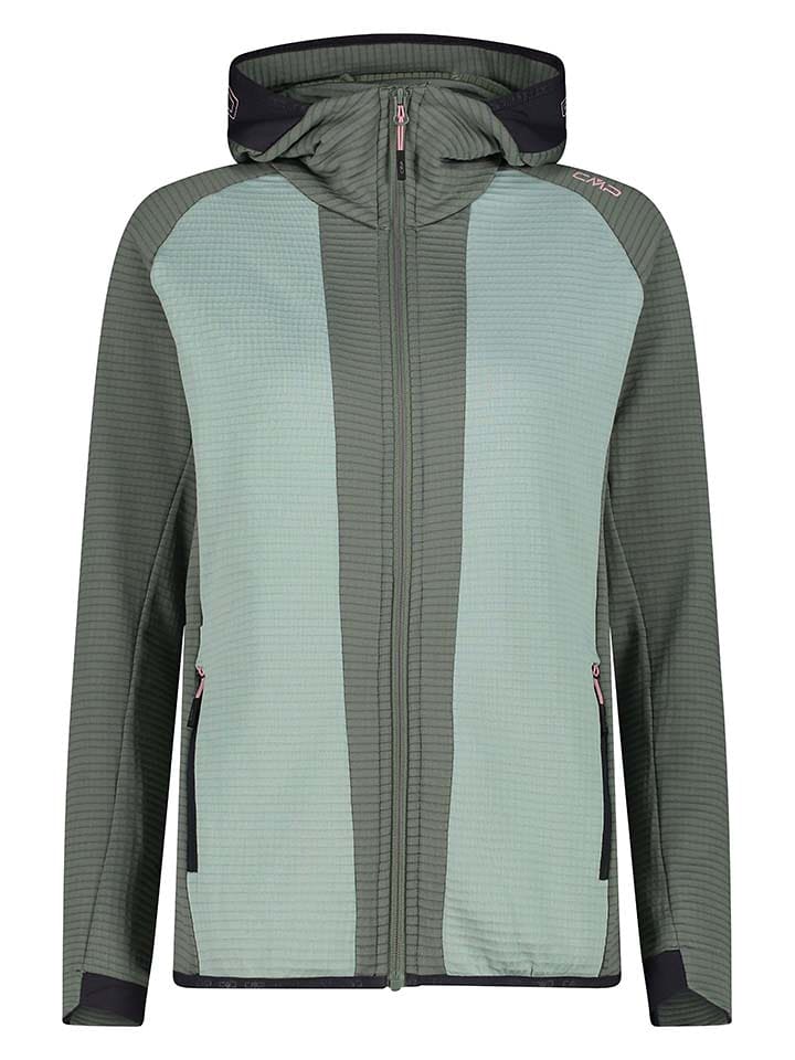 CMP Kurtka polarowa w kolorze zielonym rozmiar: 42