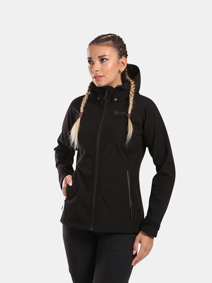 Kilpi Kurtka softshellowa "Ravia" w kolorze czarnym rozmiar: 44
