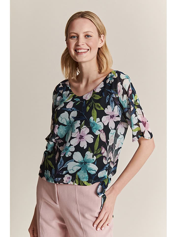 TATUUM Bluzka w kolorze granatowym ze wzorem rozmiar: 34