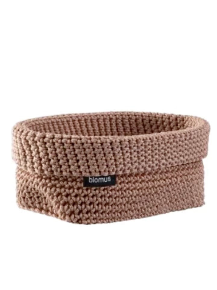 Blomus Kosz "Tela L" w kolorze miedzianym - 20 x 9 x 12 cm rozmiar: onesize