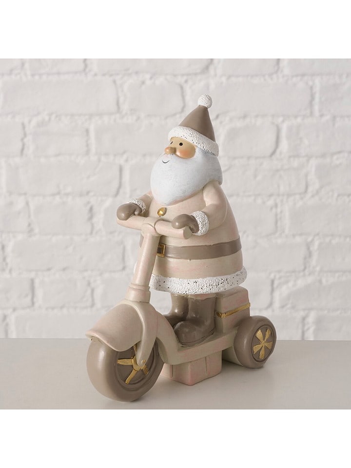 Boltze Figurka dekoracyjna "Augustus" w kolorze beżowym - wys. 18 cm rozmiar: onesize