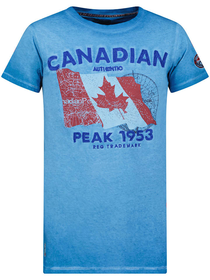 Canadian Peak Koszulka "Japoreak" w kolorze niebieskim rozmiar: XL