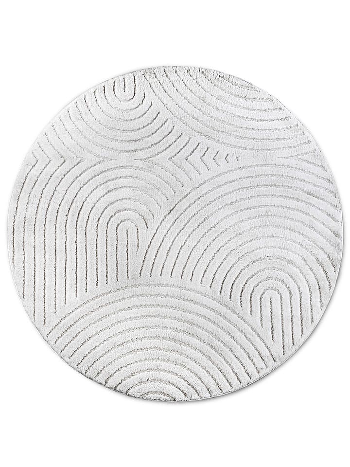 Elle Decoration Dywan "Panglao" w kolorze białym rozmiar: 160 cm