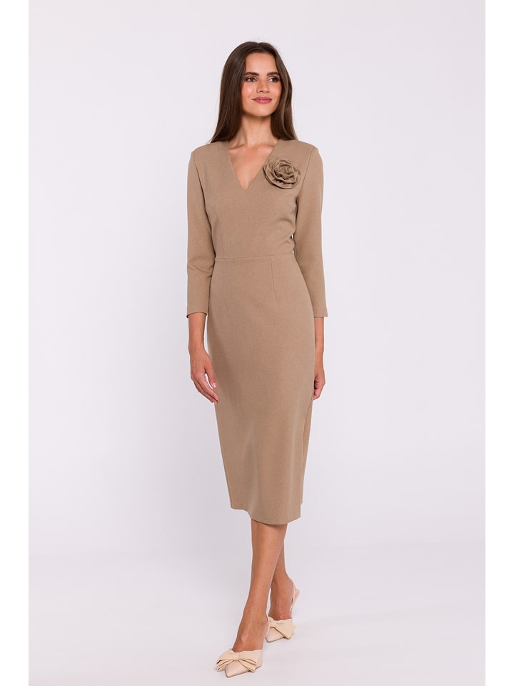 Stylove Sukienka w kolorze beżowym rozmiar: M