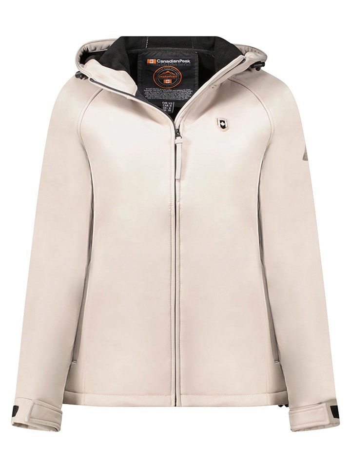 Canadian Peak Kurtka softshellowa "Tamilataleak" w kolorze beżowym rozmiar: XL