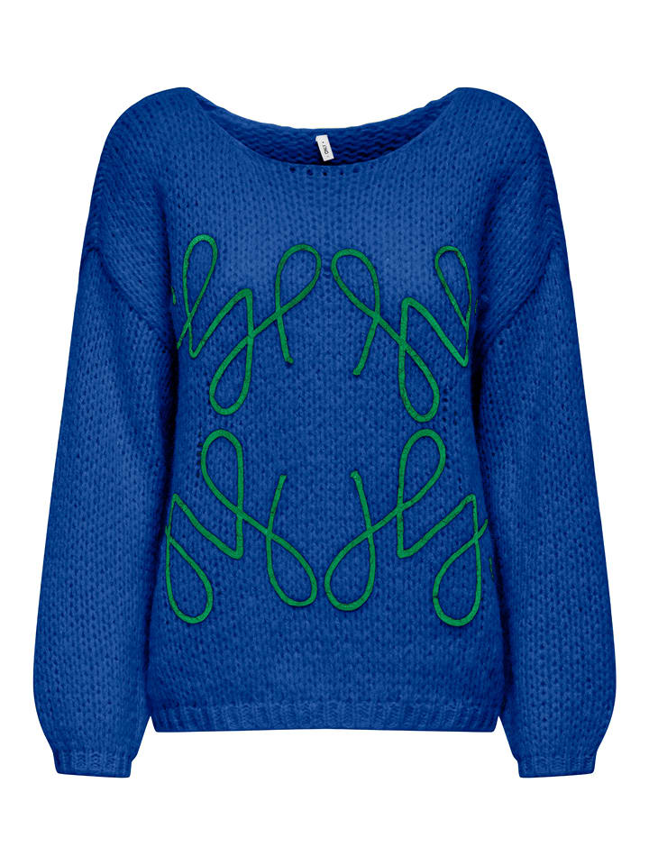 ONLY Sweter w kolorze niebieskim rozmiar: XL