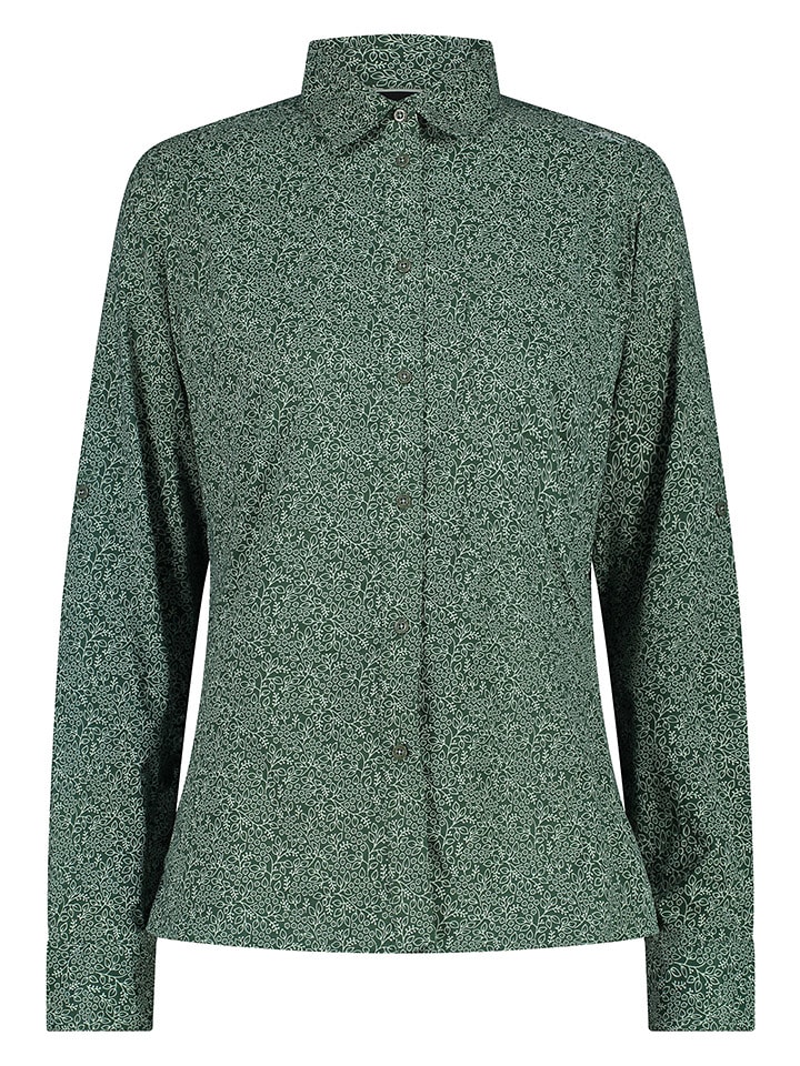 CMP Koszula w kolorze zielonym rozmiar: 38