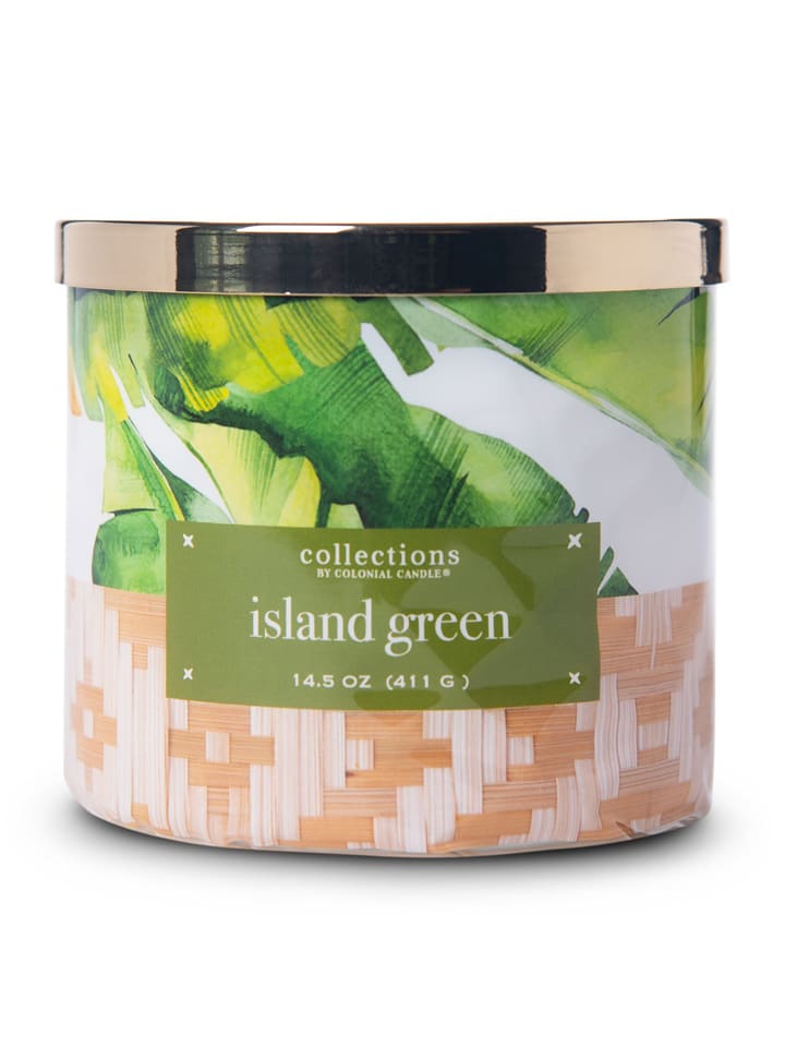 Colonial Candle Świeca zapachowa "Tropic Island Green" - 411 g rozmiar: onesize