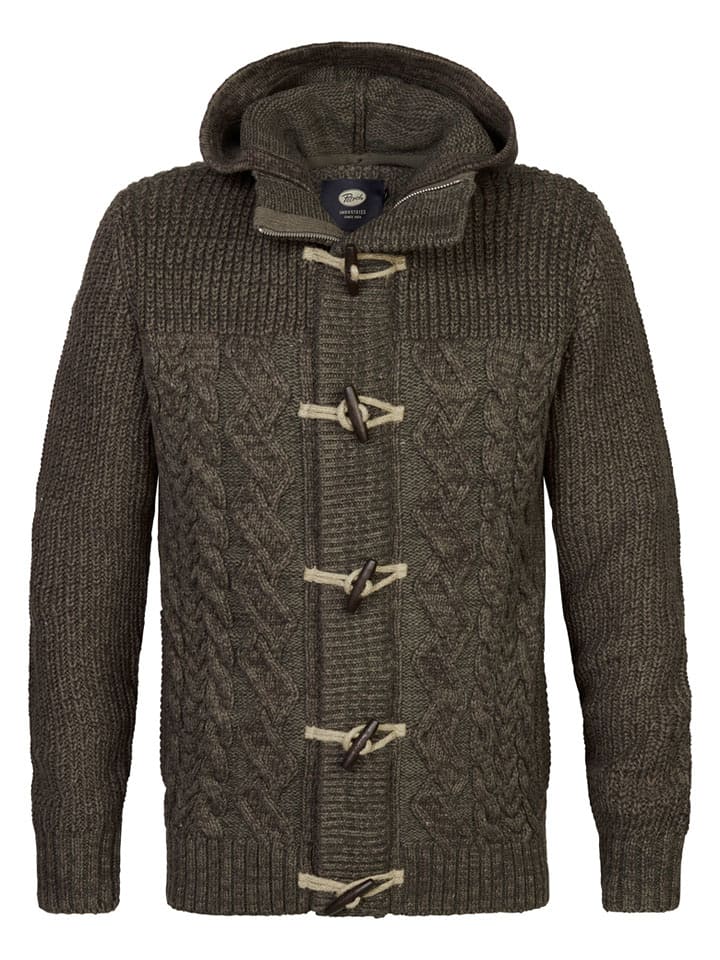 Petrol Industries Kardigan w kolorze khaki rozmiar: XL