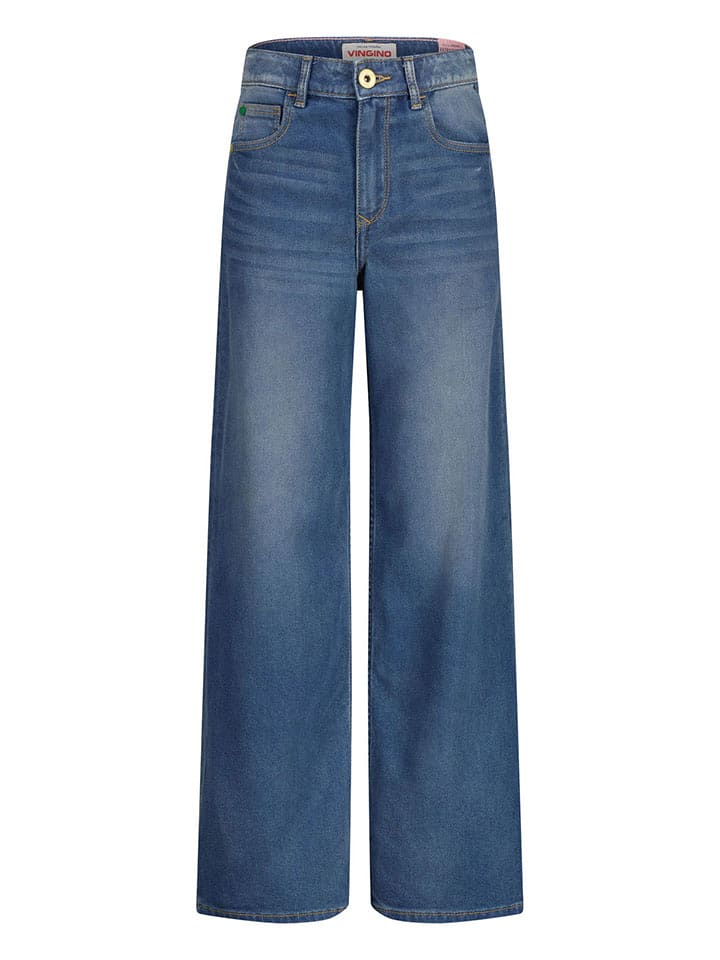 Vingino Dżinsy - Comfort fit - w kolorze niebieskim rozmiar: 176